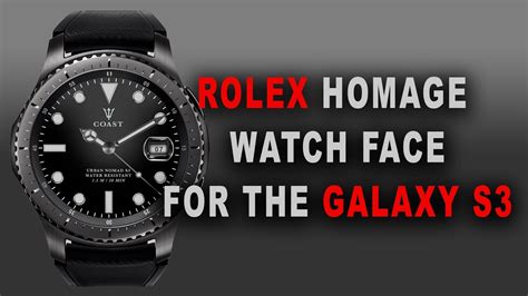 quadrante rolex per gear s3 download|Custom Rolex watch face on a Samsung gear S3 .